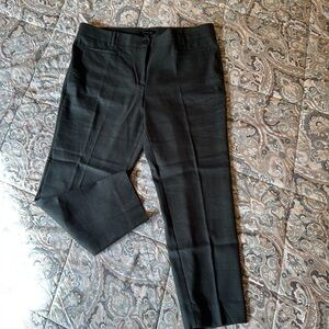 Ann Taylor Linen Olive Green Pants